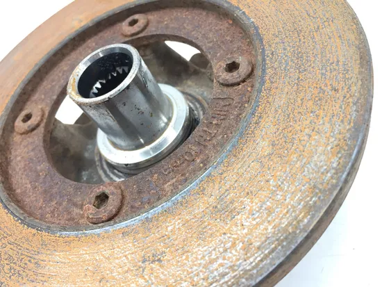 Front Wheel Hub with Rotor A 2014 Honda Pioneer 700 SXS700M2 3148