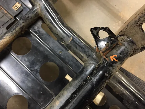 Frame Chassis 2012 Honda Big Red 700 MUV700 3141 x