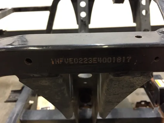 Frame Chassis 2014 Honda Pioneer 700 SXS700M2 3148 x