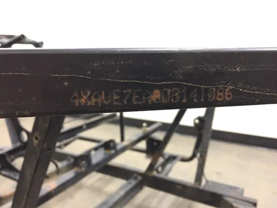 Frame Chassis 2013 Polaris RZR S 800 EFI 3122 x