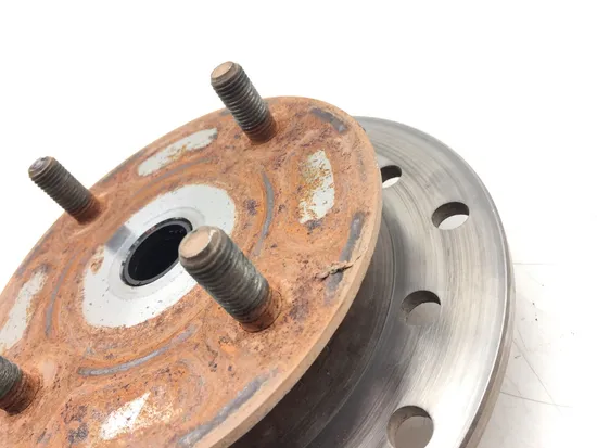 Rear Wheel Axle Hub With Rotor A 2012 Honda Big Red 700 MUV700 3141