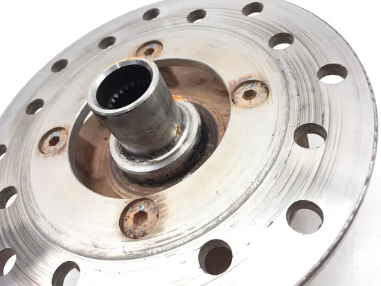 Rear Wheel Axle Hub With Rotor A 2012 Honda Big Red 700 MUV700 3141