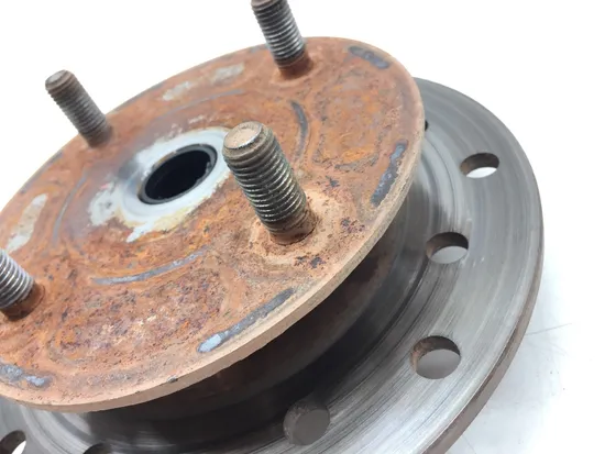 Front Wheel Hub with Rotor B 2012 Honda Big Red 700 MUV700 3141