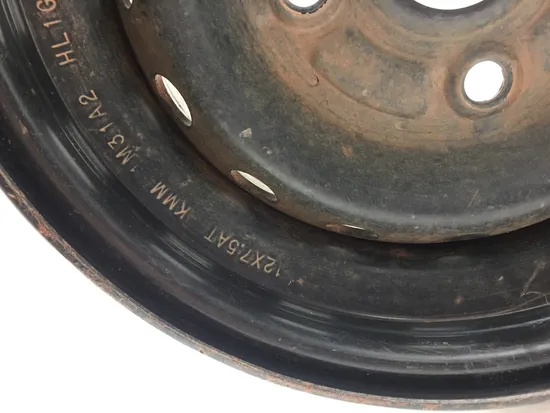 12 Rear Wheel B 2012 Honda Big Red 700 MUV700 3141