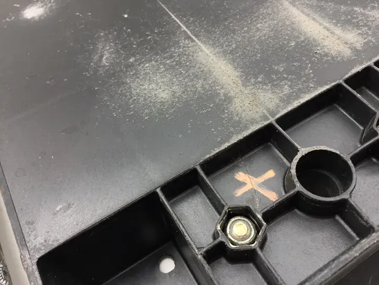 Left Side Driver Seat Mount Base 2013 Polaris RZR S 800 EFI 3122 x