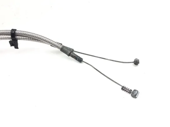 Aftermarket Handle Bars w Cables 2005 Harley Dyna Wide Glide FXDWG 3147 x