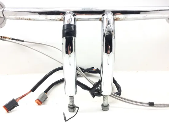 Aftermarket Handle Bars w Cables 2005 Harley Dyna Wide Glide FXDWG 3147 x