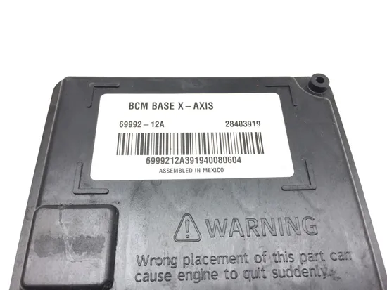 Security Control Module 2014 Harley-Davidson Forty Eight 48 XL1200X 3153