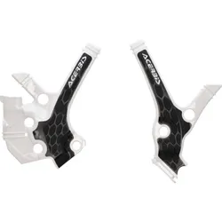 ACERBIS X Grip Frame Guards White Black