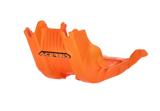 Acerbis Polypropylene Chassis Belly Skid Plate Orange