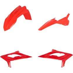 Acerbis Standard Plastic Fender Body Kit Red
