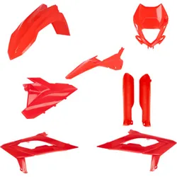 Acerbis Complete Plastic Fender Body Kit Red