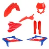 Acerbis Complete Plastic Fender Body Kit Red Blue