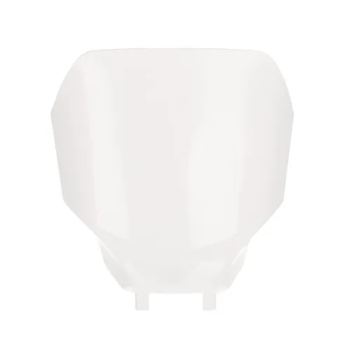 Acerbis Pre Drilled White Front Number Plate