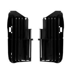 Acerbis Black Radiator Louver Cover Pair