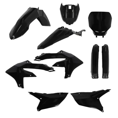 Acerbis Complete Plastic Fender Body Kit Black 2