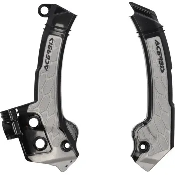 ACERBIS X Grip Frame Guards Black Gray
