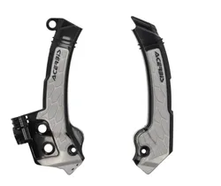 ACERBIS X Grip Frame Guards Black Gray