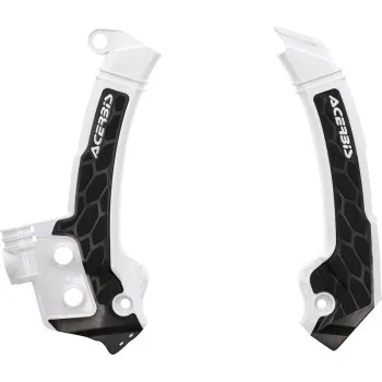 ACERBIS X Grip Frame Guards White Black