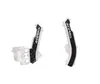 ACERBIS X Grip Frame Guards White Black
