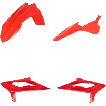 Acerbis Standard Plastic Fender Body Kit Red