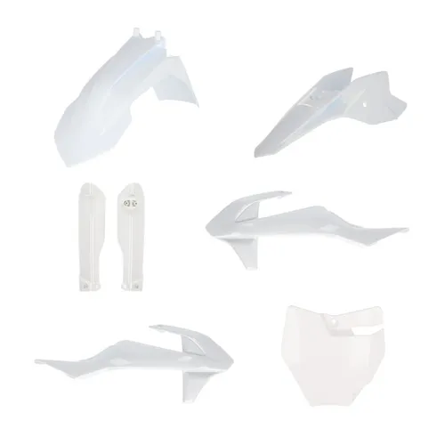 Acerbis White Full Replacement Plastic Body Kit