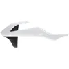 Acerbis White Black Radiator Shroud