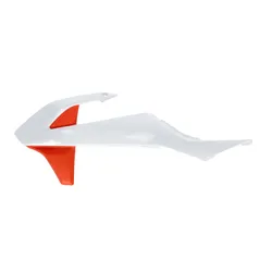 Acerbis Orange White Radiator Shroud