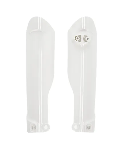 Acerbis White Lower Fork Cover Protector Guard Set