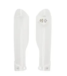 Acerbis White Lower Fork Cover Protector Guard Set