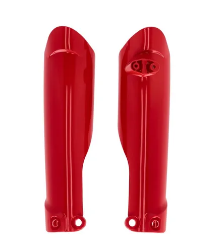 Acerbis Red Lower Fork Cover Protector Guard Set 2