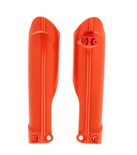Acerbis Orange Lower Fork Cover Protector Guard Set