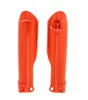 Acerbis Orange Lower Fork Cover Protector Guard Set