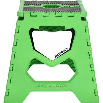 Acerbis Green and Black Folding Bike Stand