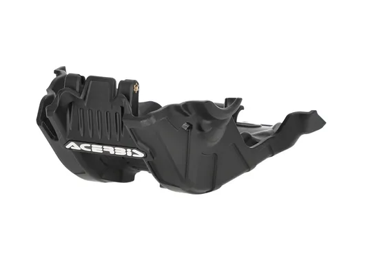 Acerbis Polypropylene Chassis Belly Skid Plate Black