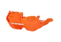 Acerbis Polypropylene Chassis Belly Skid Plate Orange 16