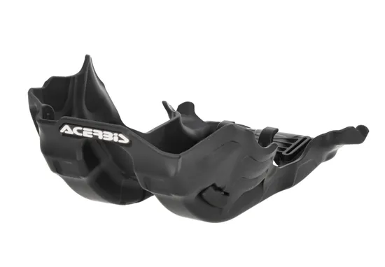 Acerbis Polypropylene Chassis Belly Skid Plate Black