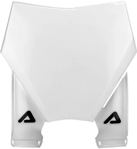 Acerbis White Front Number Plate