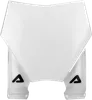 Acerbis White Front Number Plate