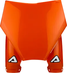 Acerbis Orange Front Number Plate