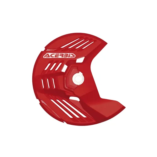 Acerbis Red Linear Front Disc Cover Guard Protector