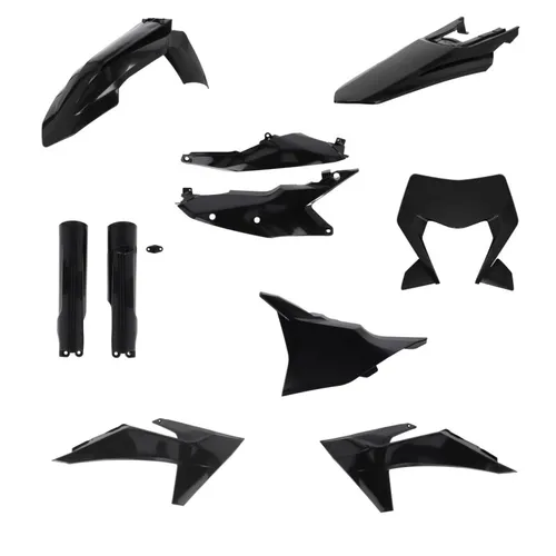 Acerbis Plastic Fender Body Kit Black