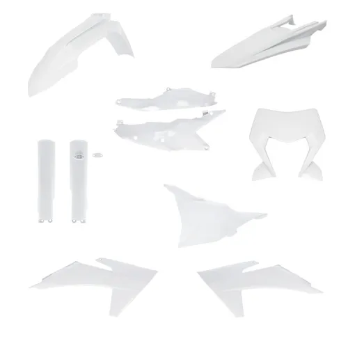 Acerbis Plastic Fender Body Kit White 1