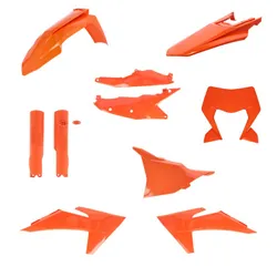 Acerbis Plastic Fender Body Kit Orange