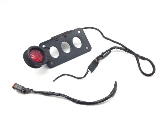 Side Mount License Plate Holder 2005 Harley Sportster 1200 Custom XL1200C 3167 x