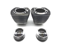 Front Rear Cylinder Jugs w Pistons 2004 Harley Electra Glide Ultra EFI 3164 x