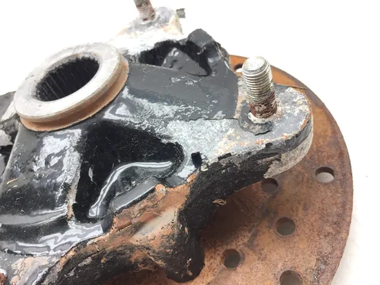 Rear Wheel Axle Hub With Rotor A 2013 Polaris Ranger Crew 800 3168 x