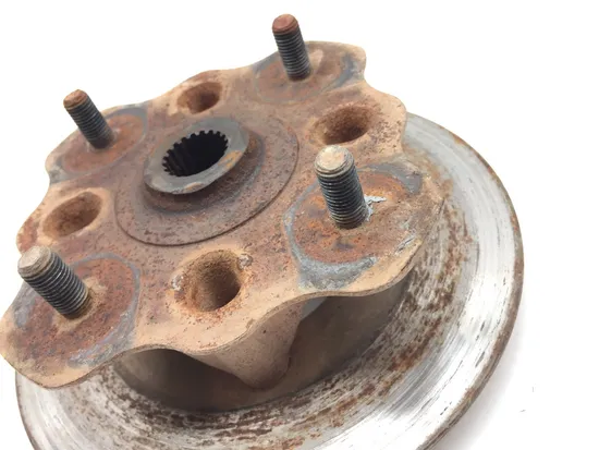 Front Wheel Hub with Rotor A 2005 Suzuki Eiger 400 LTA400F 4x4 Auto 3175 x