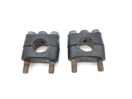 Handlebar Handle Bar Mount Clamps 7/8 2005 Suzuki Eiger 400 LTA400F Auto 3175