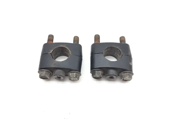 Handlebar Handle Bar Mount Clamps 7/8 2005 Suzuki Eiger 400 LTA400F Auto 3175